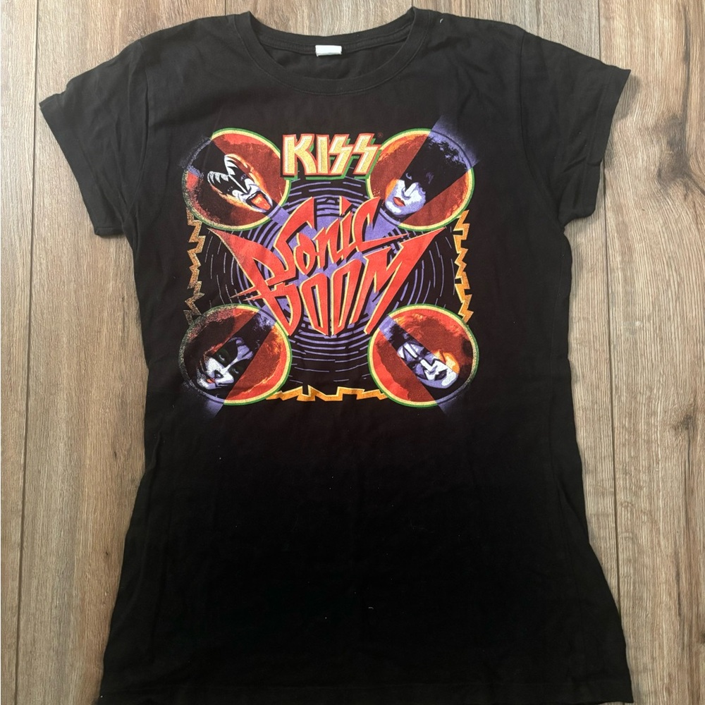Vintage Kiss Sonic Boom Band Tee Shirt